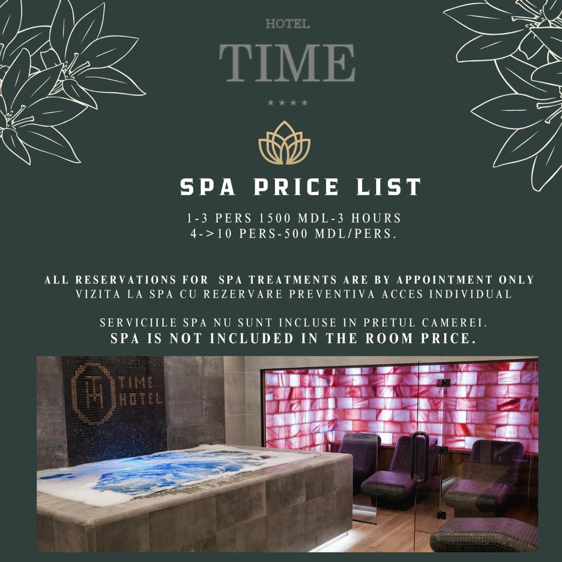 Time Hotel&Spa Chişinău Extérieur photo